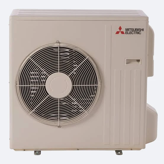 Mitsubishi Electric ductless outdoor heat pump unit